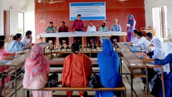 সিলেট সদরে এফআইভিডিবি কর্তৃক স্কুলে লার্নিং শেয়ারিং ও ক্লোজিং মিটিং অনুষ্ঠিত