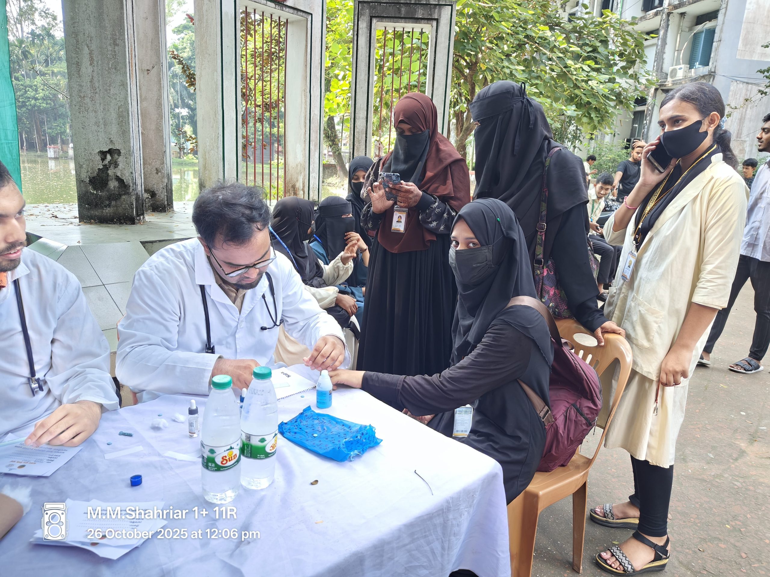 সিলেট পলিটেকনিক ইনস্টিটিউট ছাত্রদলের উদ্যোগে বিনামূল্যে স্বাস্থ্যসেবা প্রদান