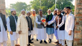 দক্ষিণ সুরমার তৈয়ব কামাল দাখিল মাদ্রাসা পরিদর্শনে মাদ্রাসা শিক্ষাবোর্ডের চেয়ারম্যান